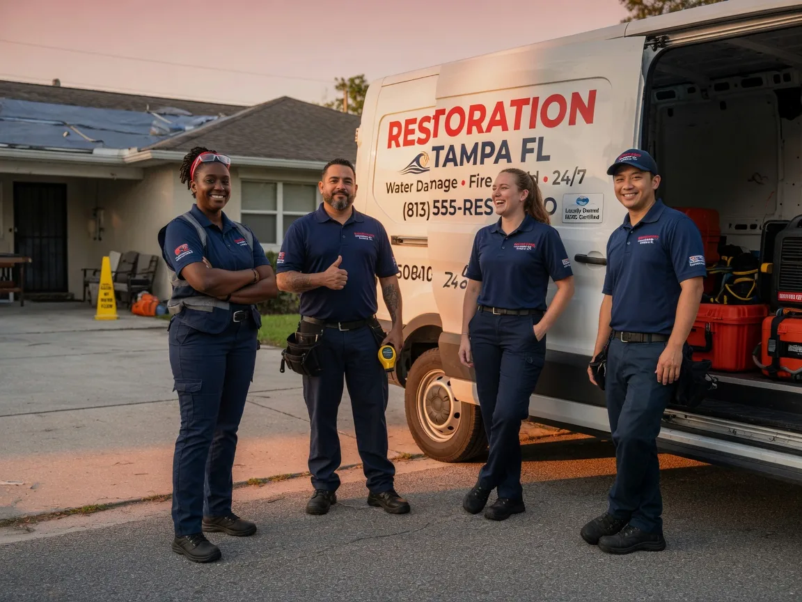 Water Damage Restoration company in Danbury, WI